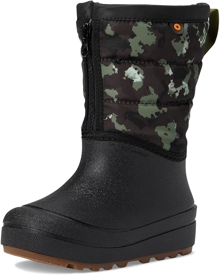 Bogs Kids Snow Shell Zip - Camo Texture (Toddler/Little Kid/Big Kid) | Boots - Image 7