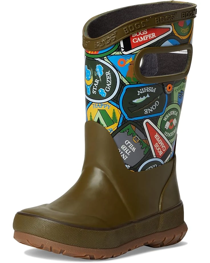 Bogs Kids Rainboot Camping Patches (Toddler/Little Kid/Big Kid) | Boots - Image 7