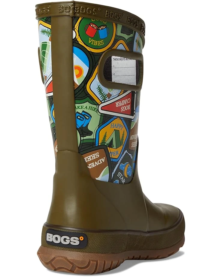 Bogs Kids Rainboot Camping Patches (Toddler/Little Kid/Big Kid) | Boots - Image 5