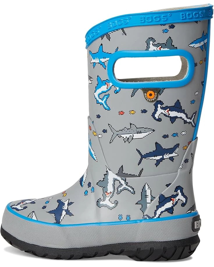 Bogs Kids Rainboot Pixel Shark (Toddler/Little Kid/Big Kid) | Boots - Image 4