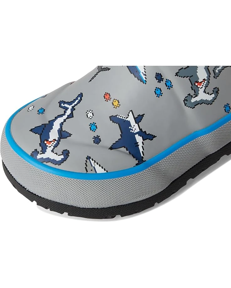 Bogs Kids Rainboot Pixel Shark (Toddler/Little Kid/Big Kid) | Boots - Image 2