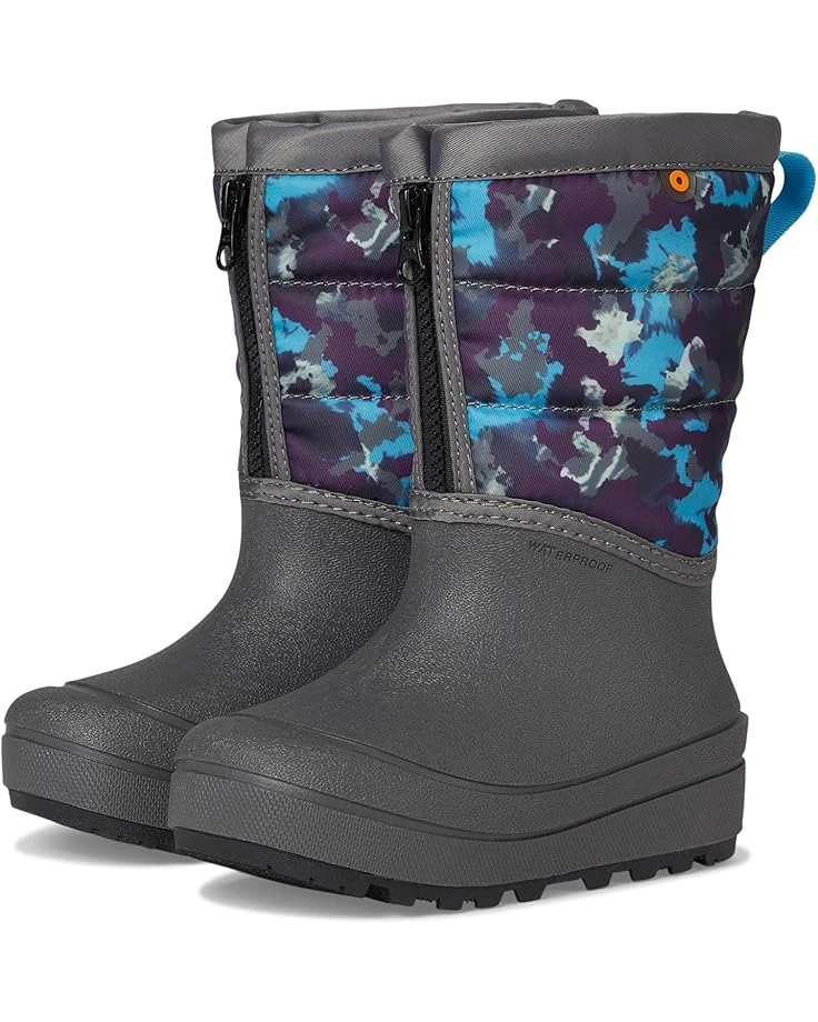 Bogs Kids Snow Shell Zip - Camo Texture (Toddler/Little Kid/Big Kid) | Boots - Image 8