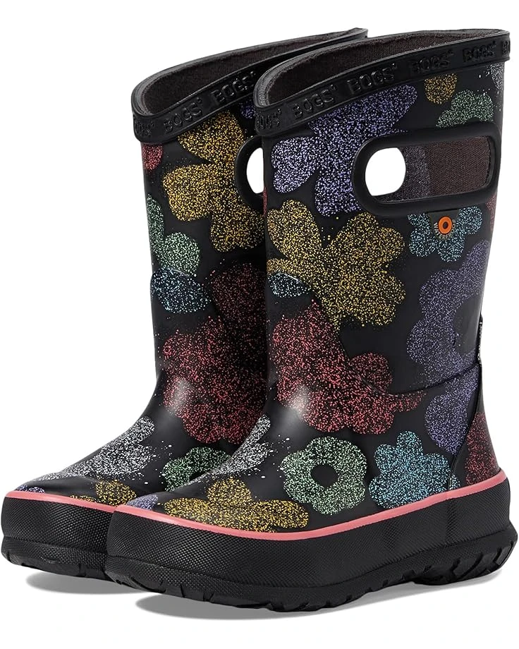 Bogs Kids Rain Boots Airbrush Flowers (Toddler/Little Kid/Big Kid)